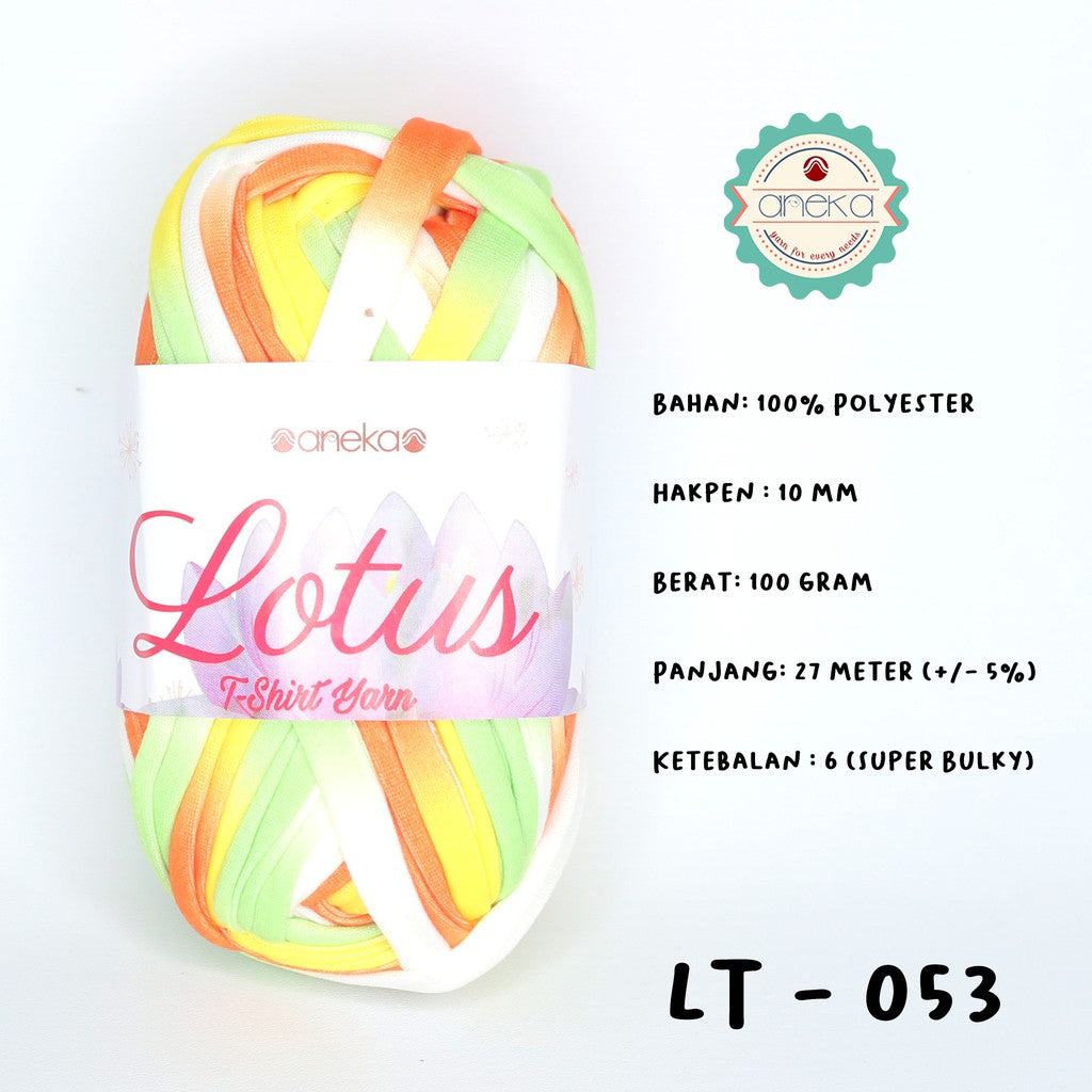 KATALOG - Benang Rajut Lotus Sembur / TShirt / Kaos Yarn Sembur Part 3