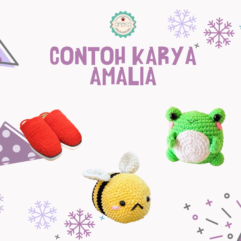 KATALOG - Benang Rajut Chenille Midi Amalia Yarn PART 1