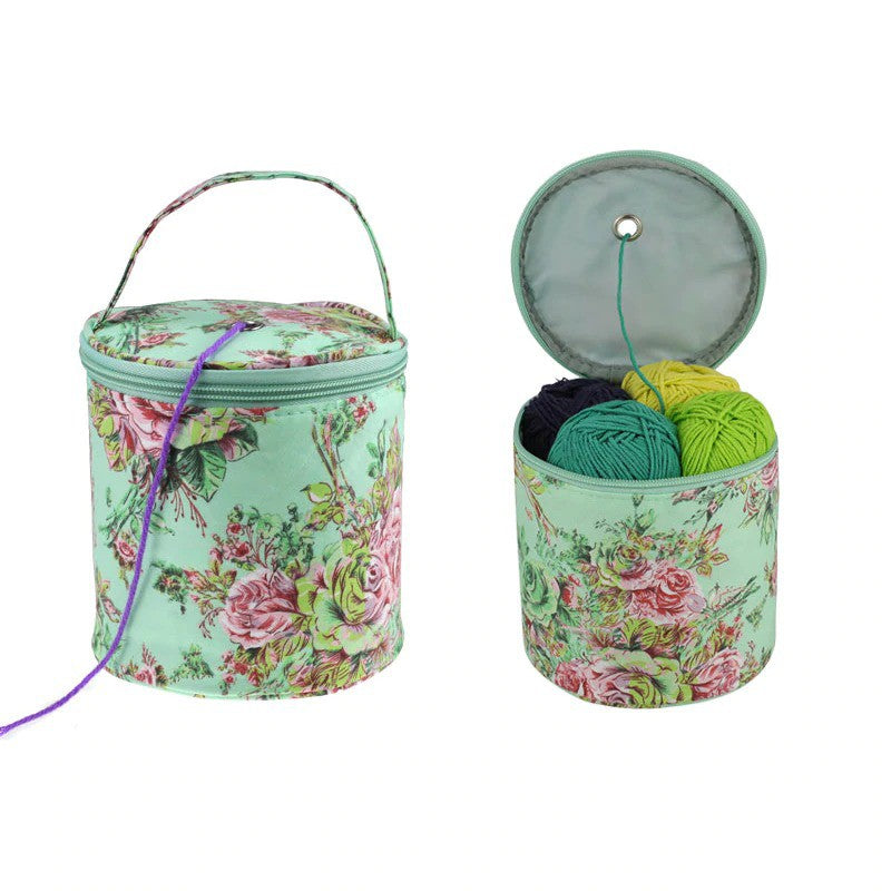 Tas Benang Rajut / Crochet Knitting Yarn Storage Bag Tabung Small / Kecil