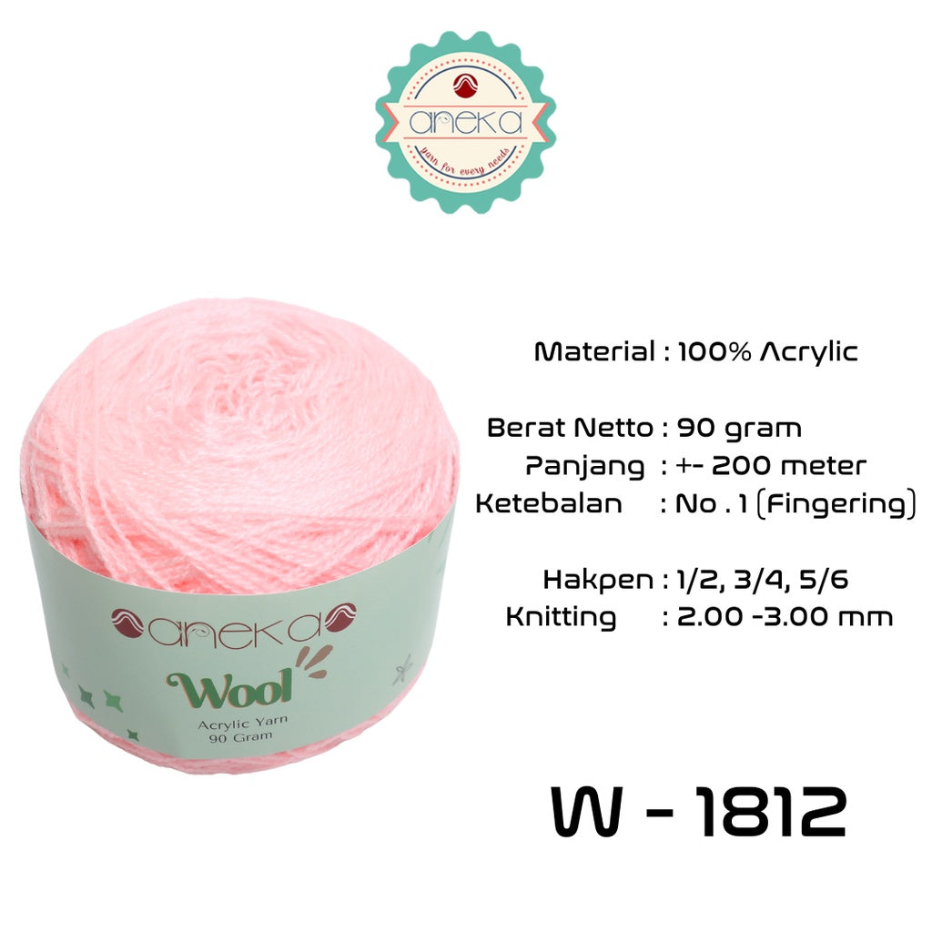 KATALOG - Benang Rajut Wool / Wol / Siet Yarn 90 gram - PART 3