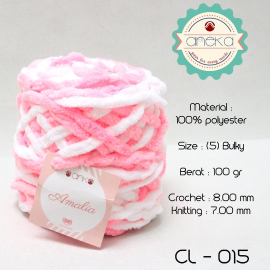 KATALOG - Benang Rajut Chenille Midi Amalia Yarn PART 2