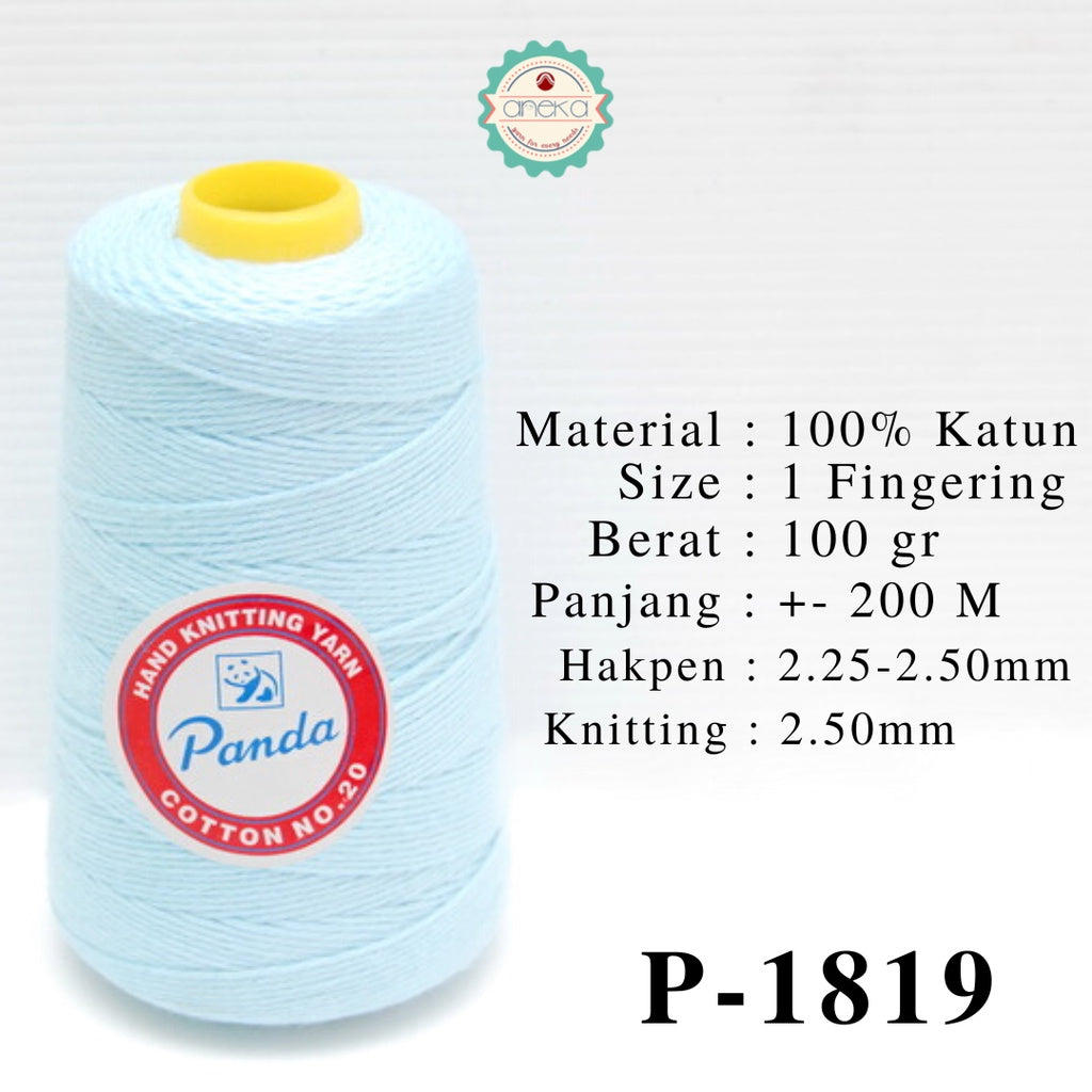 KATALOG - Benang Rajut Katun Panda / Cotton Yarn 2