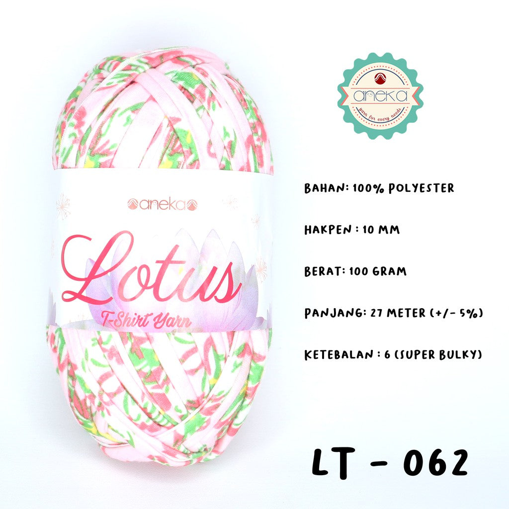 KATALOG - Benang Rajut Lotus Sembur / TShirt / Kaos Yarn Sembur Part 3