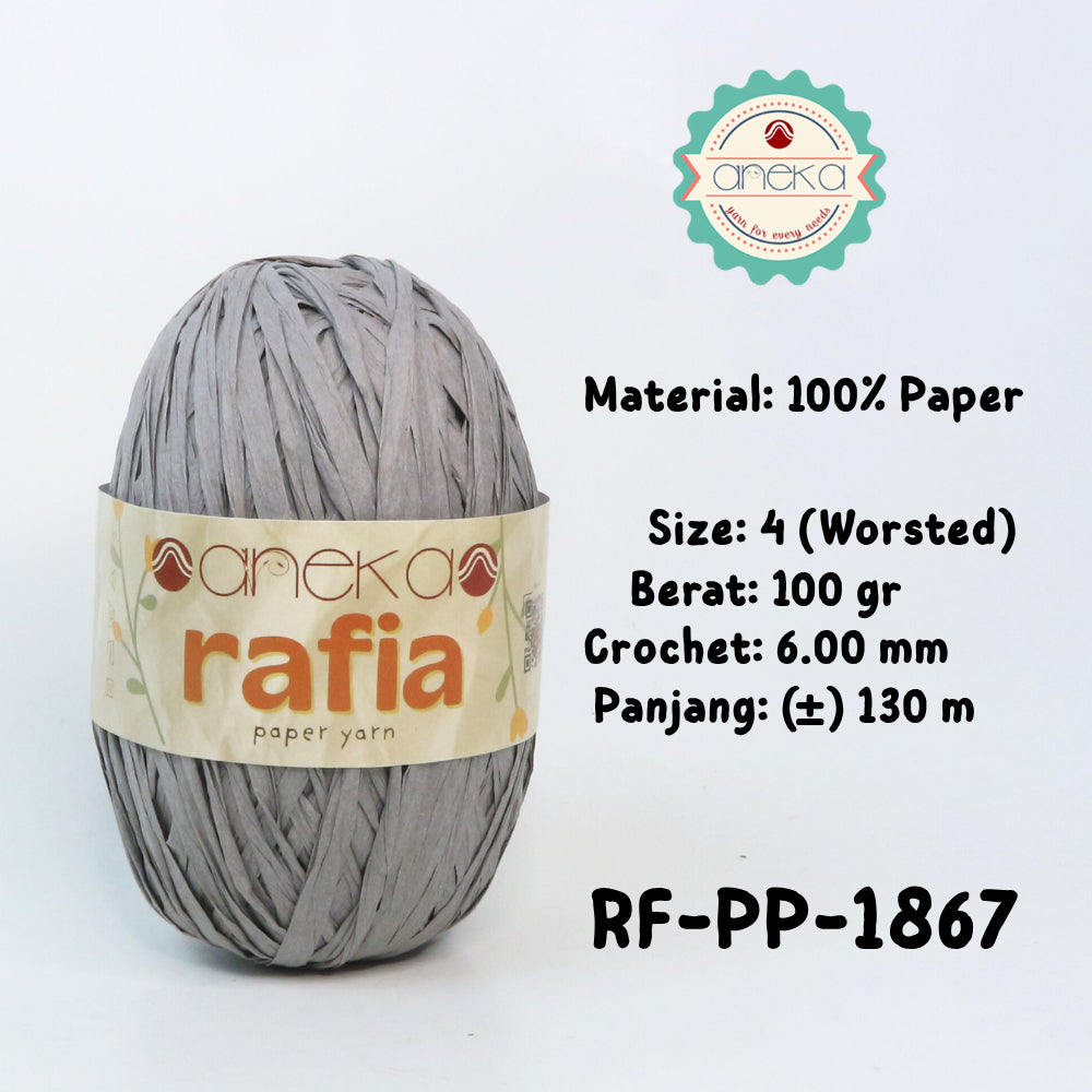 KATALOG - Benang Rajut Rafia / Raffia Paper Yarn