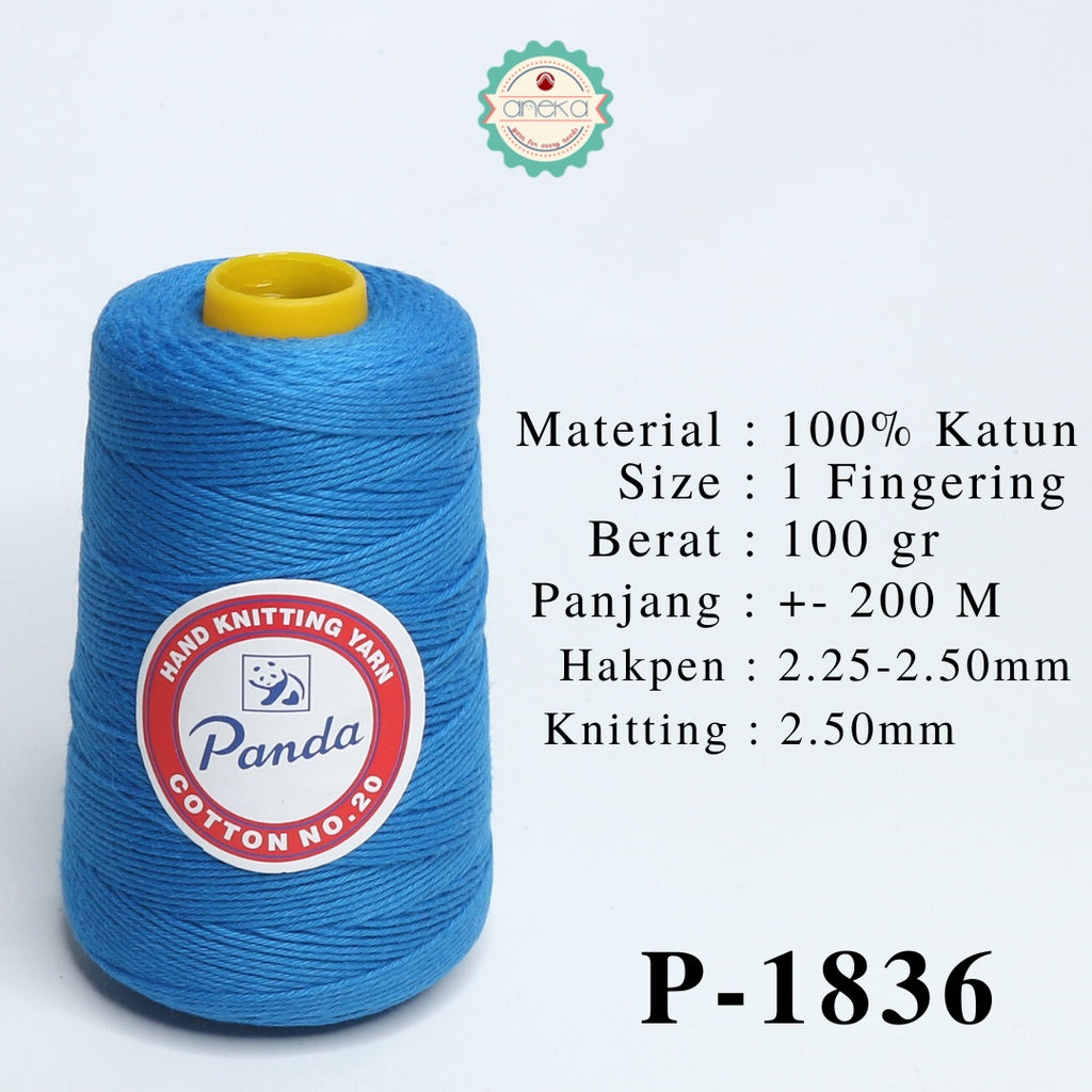 KATALOG - Benang Rajut Katun Panda / Cotton Yarn 2