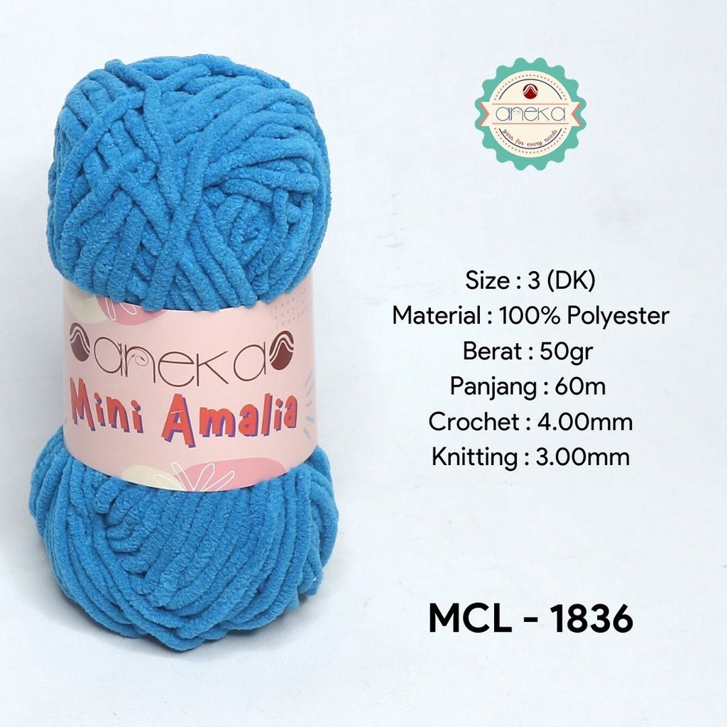 KATALOG - Benang Rajut Mini Amalia / Small Chenille Yarn