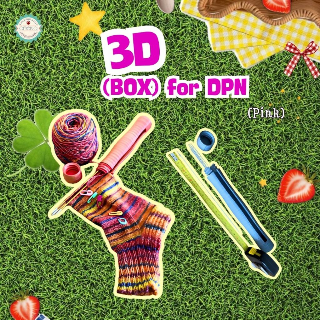 ANEKA - 3D Print Wadah DPN / Box for Double Pointed Neddle