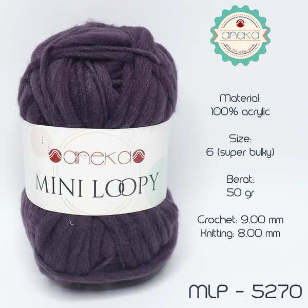 KATALOG - Benang Rajut Mini Loopy / Icelandic / Tapestry Weaving Yarn / Macrame Part 1