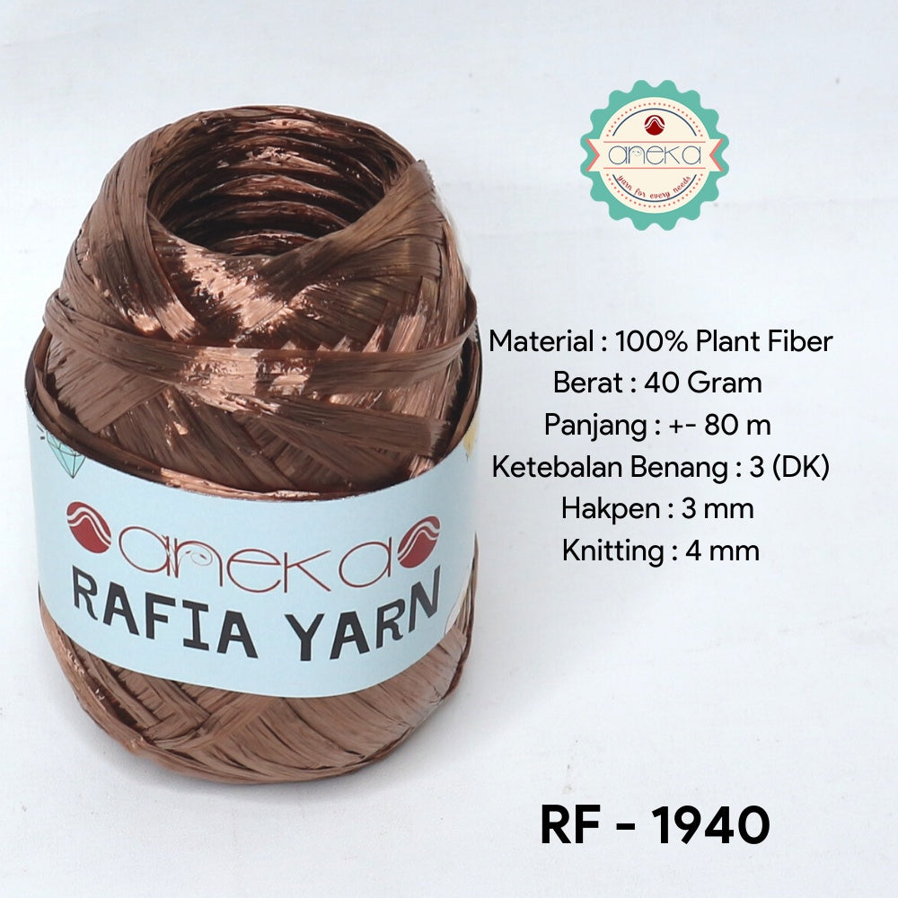 KATALOG - Benang Rajut Rafia / Raffia Yarn