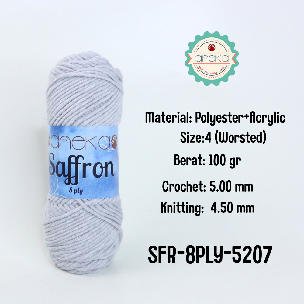 KATALOG - Benang Rajut Saffron 8 Ply / Crochet Knitting Yarn - Part 1