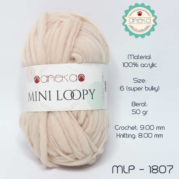 KATALOG - Benang Rajut Mini Loopy / Icelandic / Tapestry Weaving Yarn / Macrame Part 1