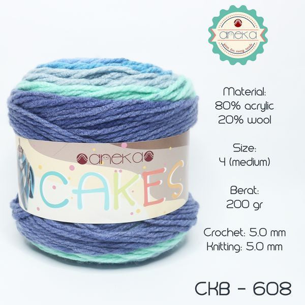 KATALOG - BENANG ANEKA CAKE BALL / CAKES YARN