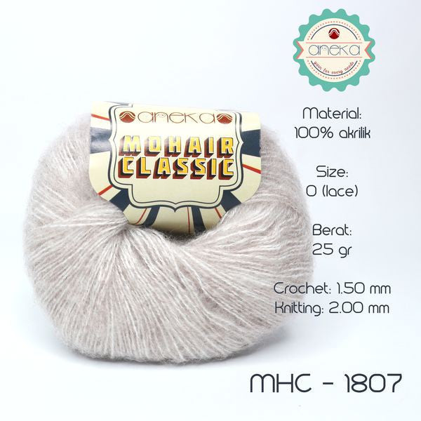 KATALOG - Benang Rajut Katun Mohair Classic / Mohair Polos / Benang Angora PART 1
