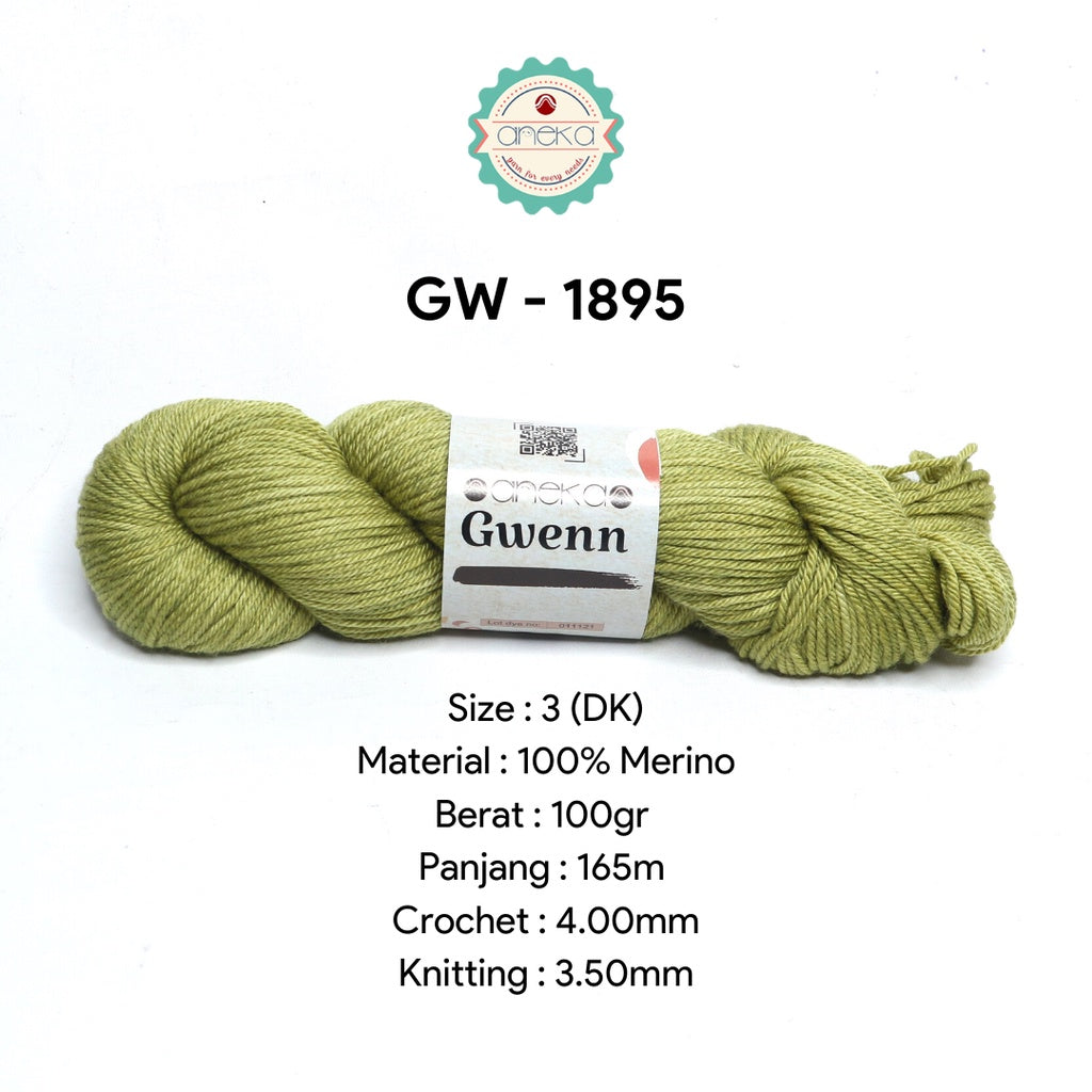 KATALOG - Benang Rajut Gwenn Yarn / Merino - Premium