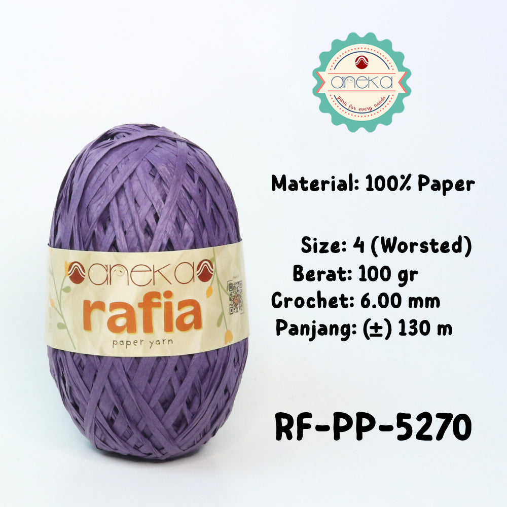 KATALOG - Benang Rajut Rafia / Raffia Paper Yarn