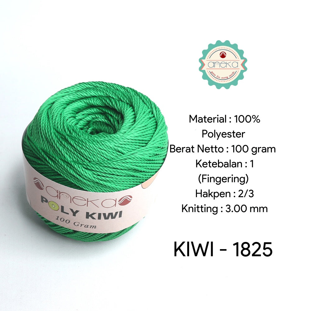 KATALOG - Benang Rajut Poli / Poly Kiwi Yarn - PREMIUM - Part 1