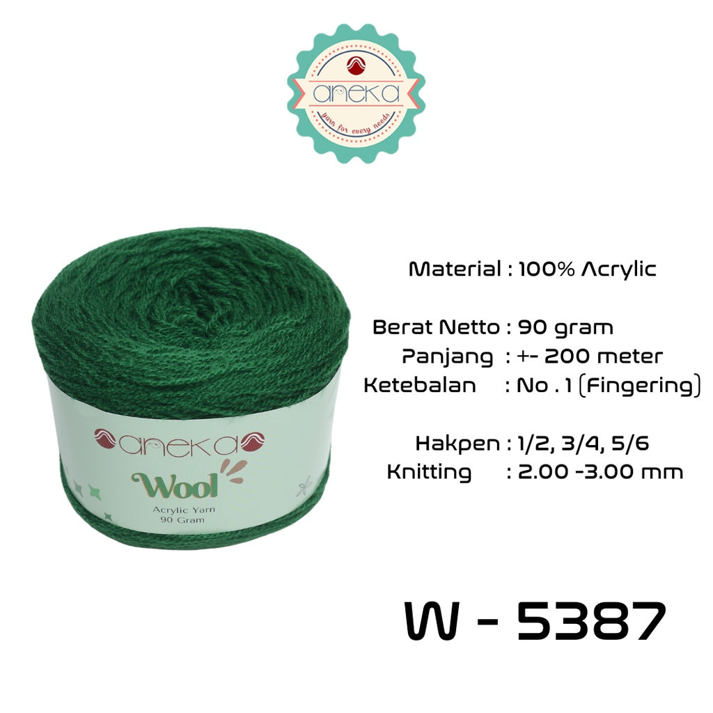 KATALOG - Benang Rajut Wool / Wol / Siet Yarn 90 gram - PART 2