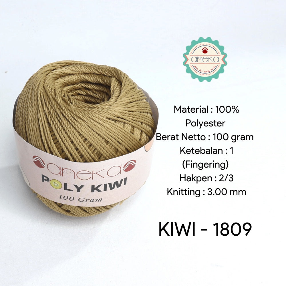 KATALOG - Benang Rajut Poli / Poly Kiwi Yarn - PREMIUM - Part 1