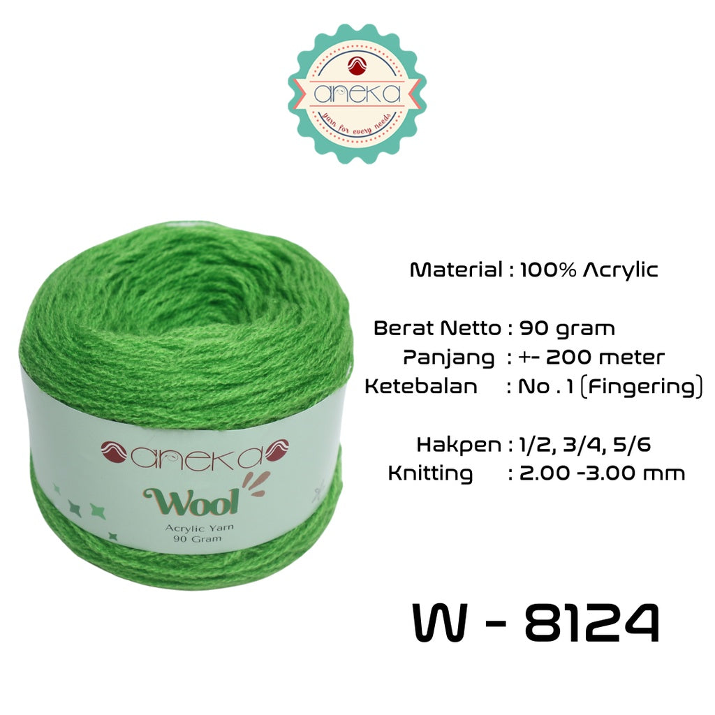 KATALOG - Benang Rajut Wool / Wol / Siet Yarn 90 gram - PART 2