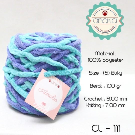 KATALOG - Benang Rajut Chenille Midi Amalia Yarn PART 2
