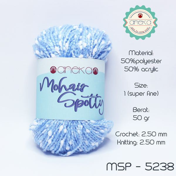 CATALOG - Spotty Cotton Mohair Knitting Yarn / Spotty Angora Yarn PART 1