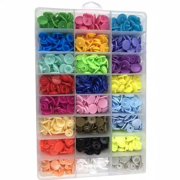 ANEKA - Snap Button Set / Tang Pemasang Kancing Set 24 Warna