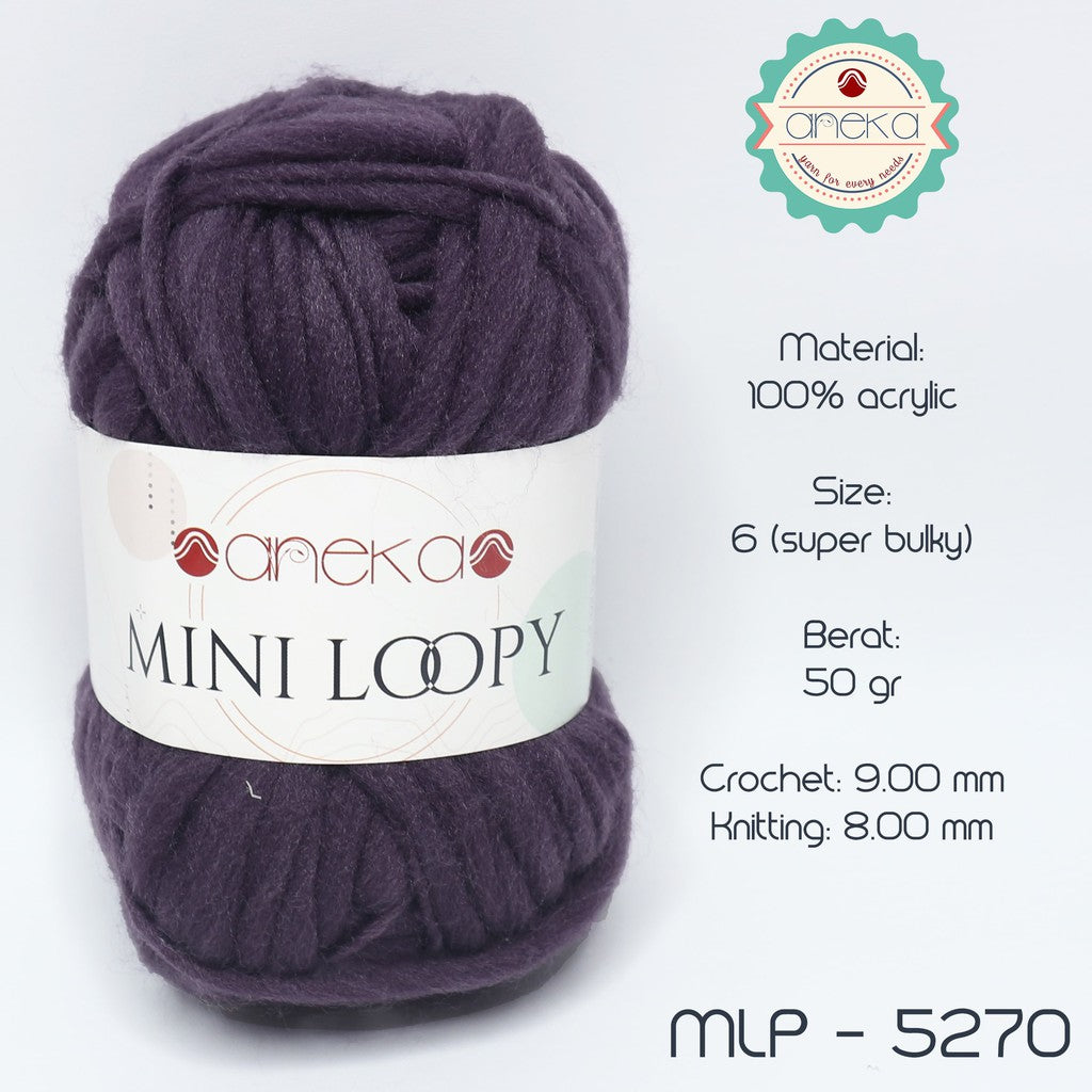 KATALOG - Benang Rajut Mini Loopy / Icelandic / Tapestry Weaving Yarn / Macrame Part 2