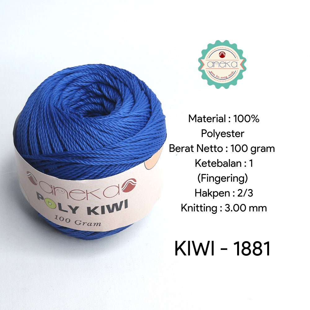 KATALOG - Benang Rajut Poli / Poly Kiwi Yarn - PREMIUM - Part 1