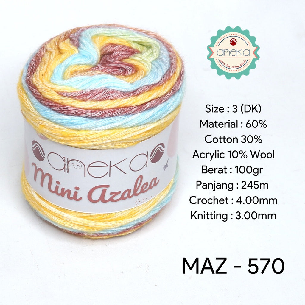 KATALOG - Benang Rajut Mini Azalea Yarn