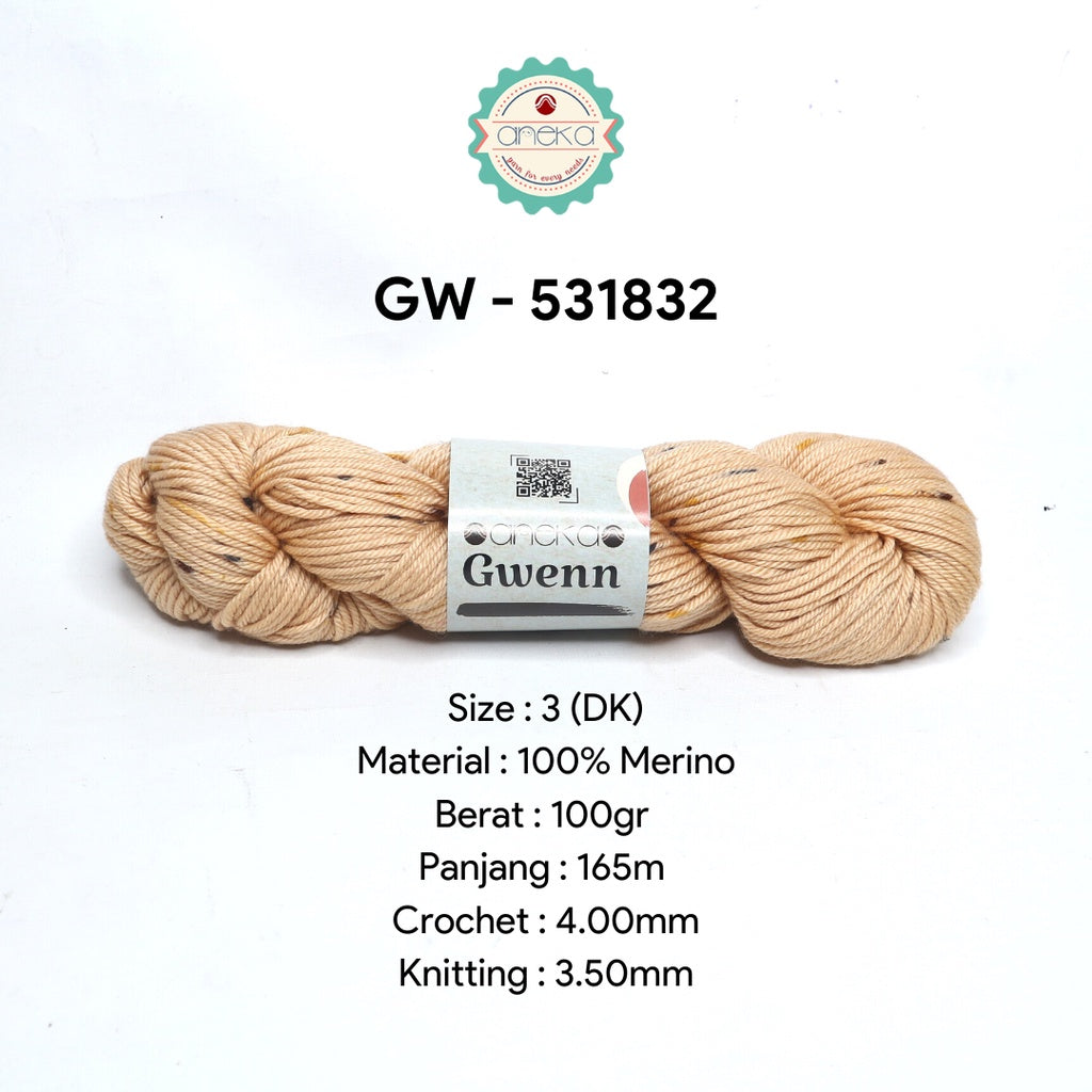 KATALOG - Benang Rajut Gwenn Yarn / Merino - Premium