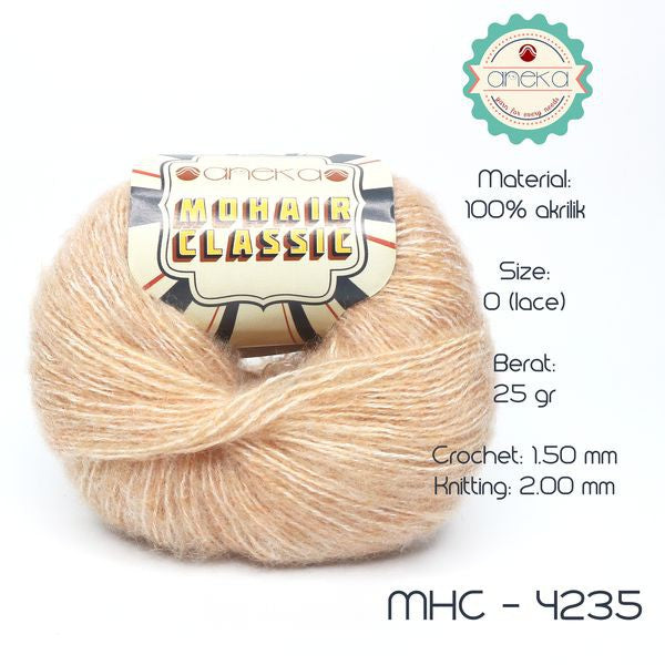 KATALOG - Benang Rajut Katun Mohair Classic / Mohair Polos / Benang Angora PART 1