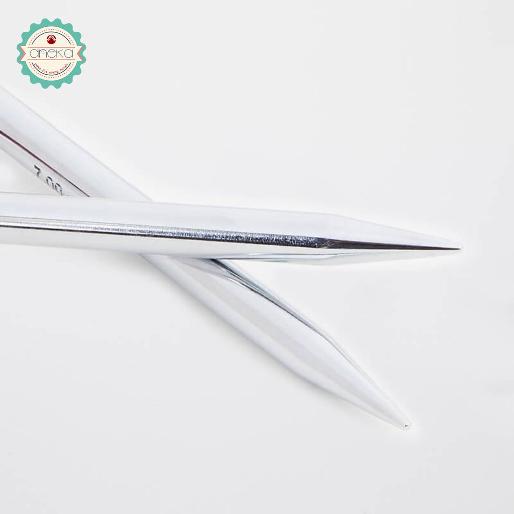 KnitPro Nova Metal - Tools / Knitting Needles Fixed Circular Needles 25 CM