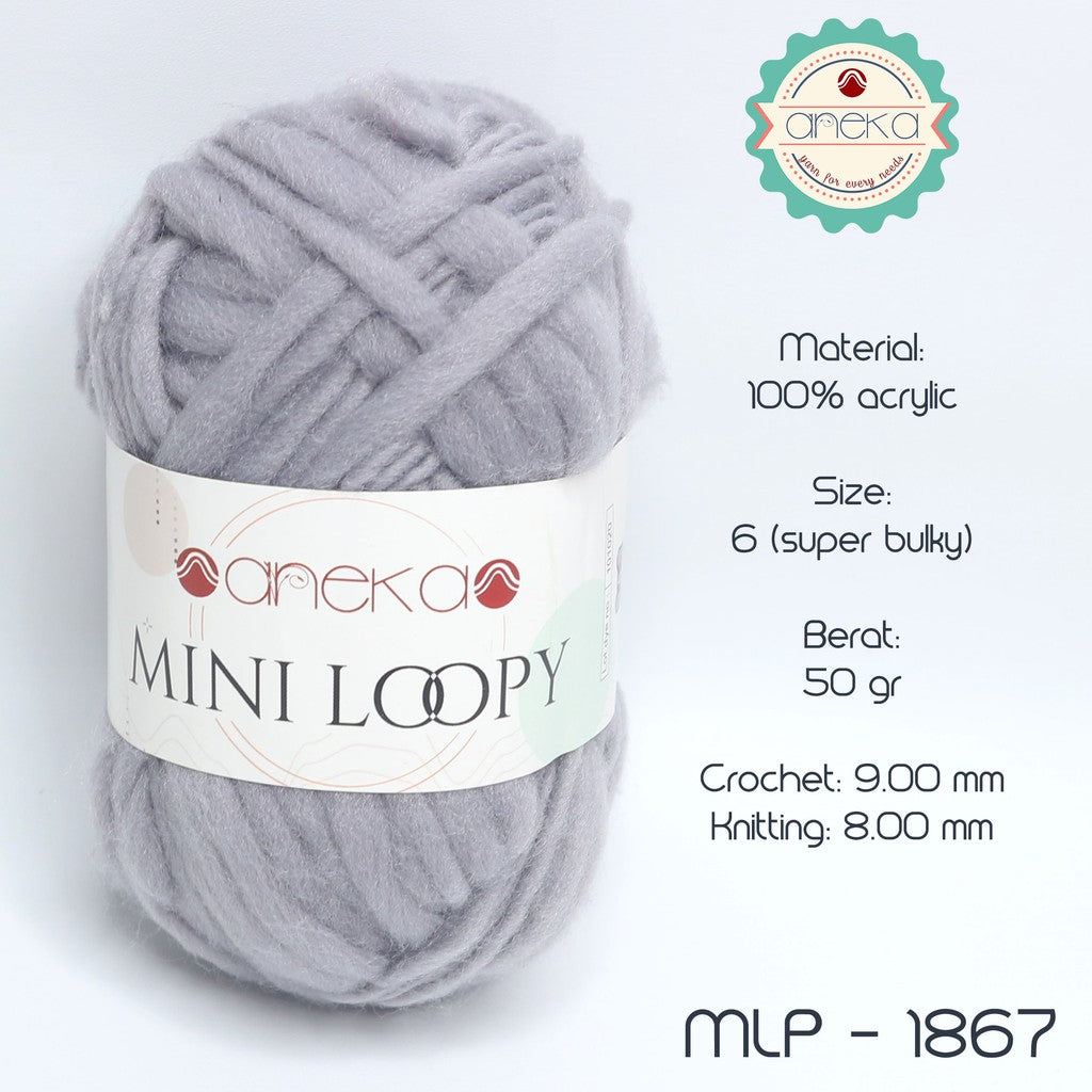 KATALOG - Benang Rajut Mini Loopy / Icelandic / Tapestry Weaving Yarn / Macrame Part 1