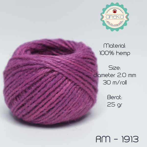 KATALOG - Tali Rami Warna Goni 25 gram 2ply / Jerami / Mendong / Pengikat Packing (+/- 30 meter)