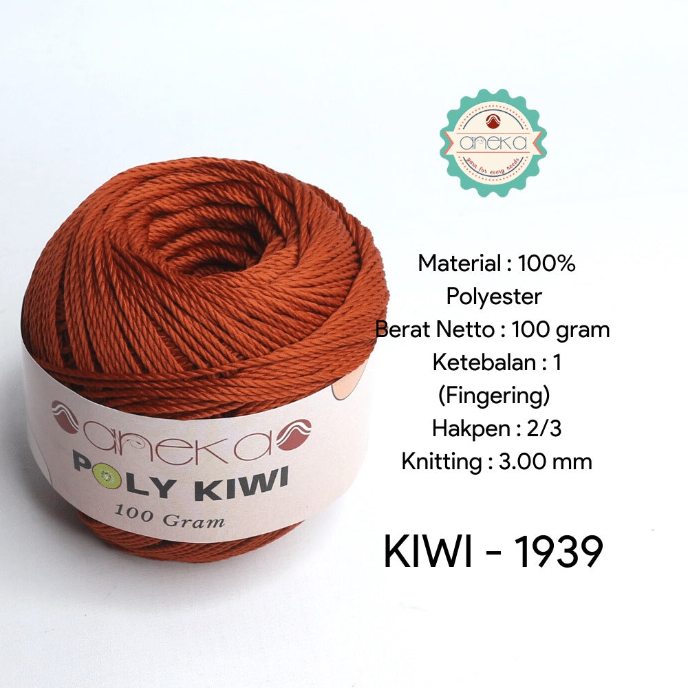 KATALOG - Benang Rajut Poli / Poly Kiwi Yarn - PREMIUM - Part 1