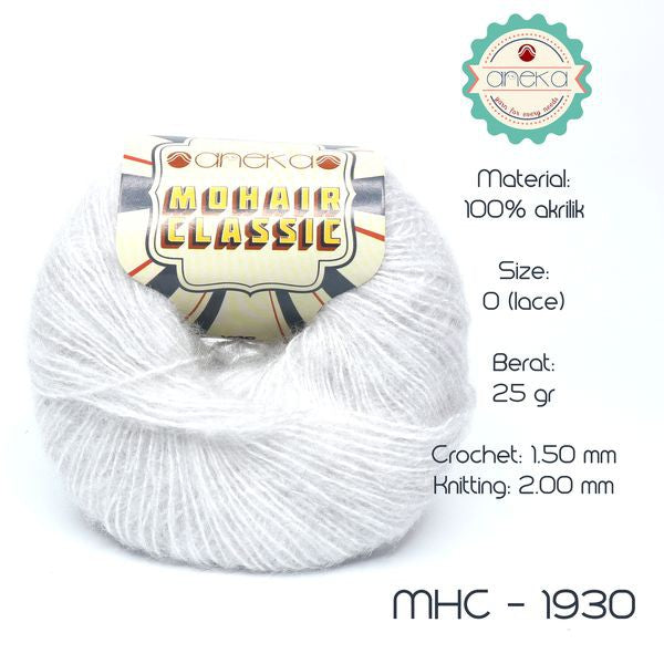 KATALOG - Benang Rajut Katun Mohair Classic / Mohair Polos / Benang Angora PART 1