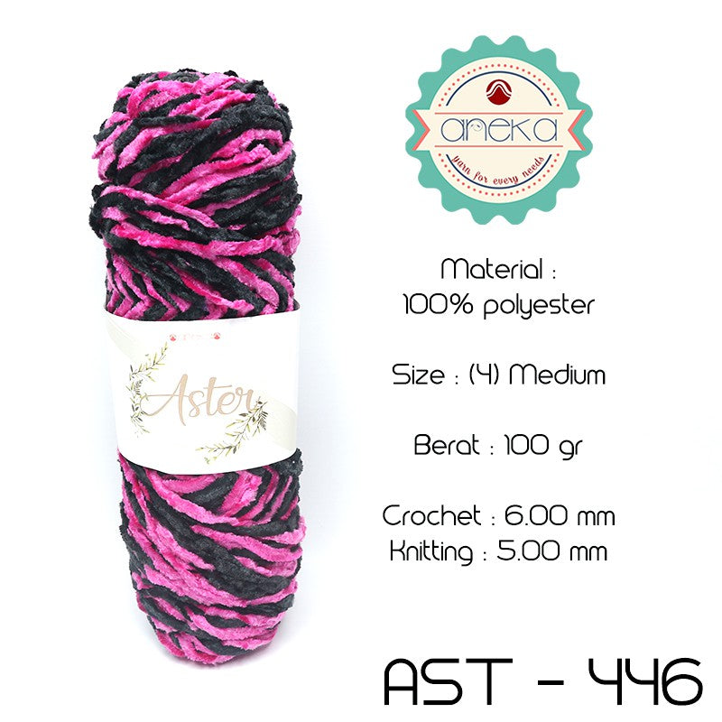 KATALOG - Benang Rajut Bludru ASTER MIX SEMBUR / Velvet Knitting Yarn PART 2