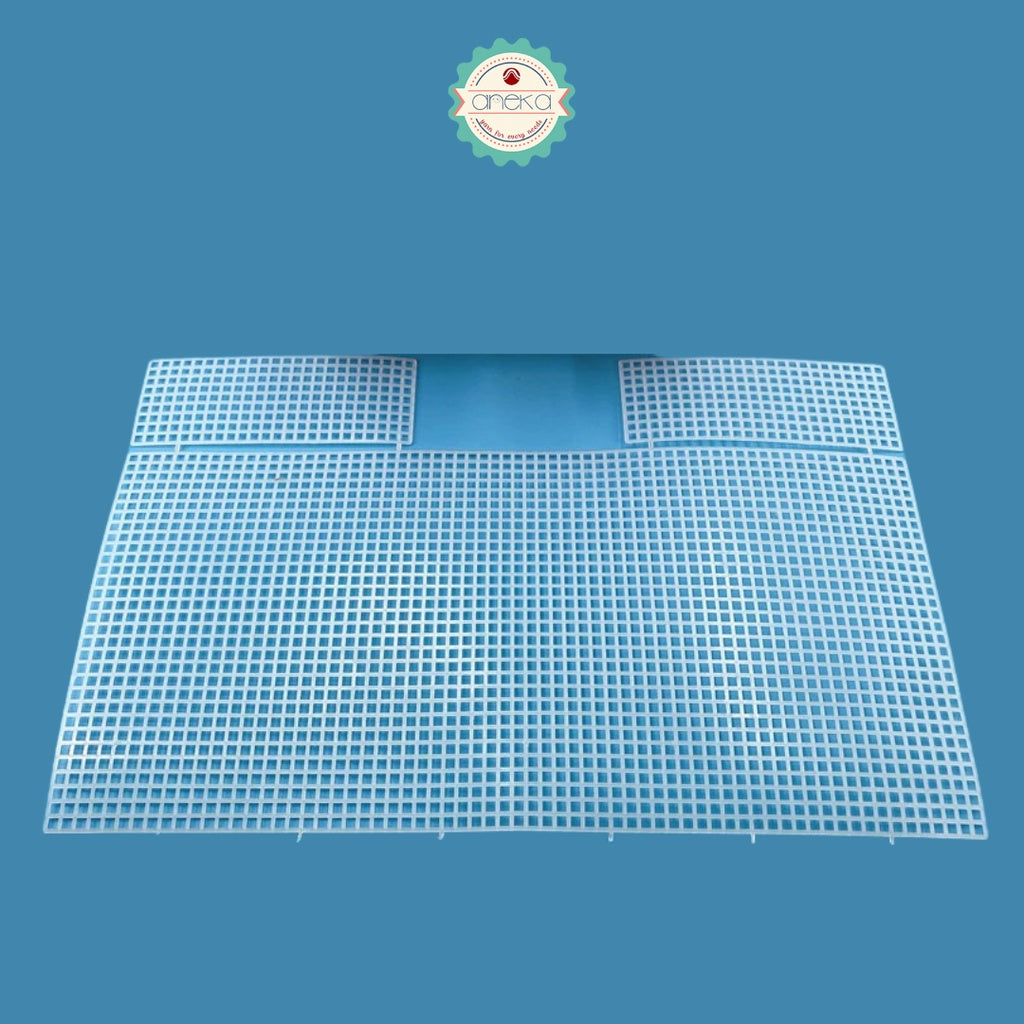 ANEKA - Canvas Plastic / Kanvas Plastik Bentuk Tas 2 IN 1