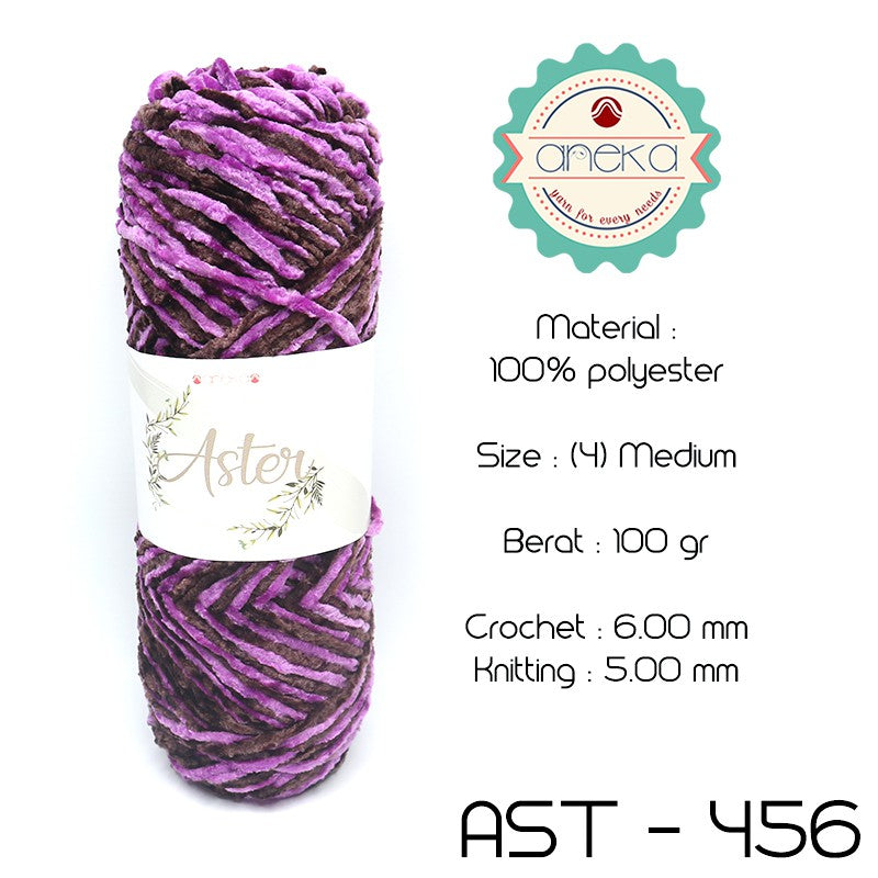 KATALOG - Benang Rajut Bludru ASTER MIX SEMBUR / Velvet Knitting Yarn PART 2