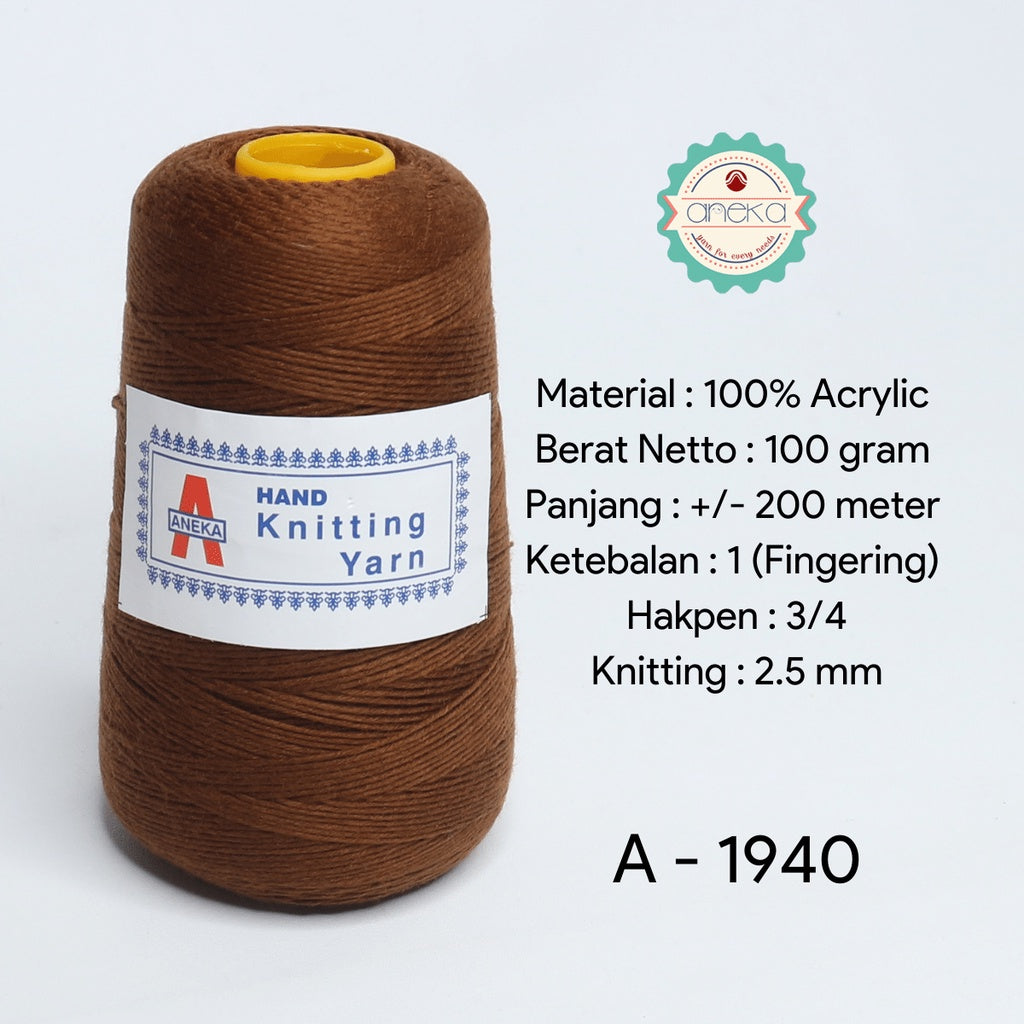 KATALOG - Benang Rajut Aneka / Acrylic Yarn PART 1