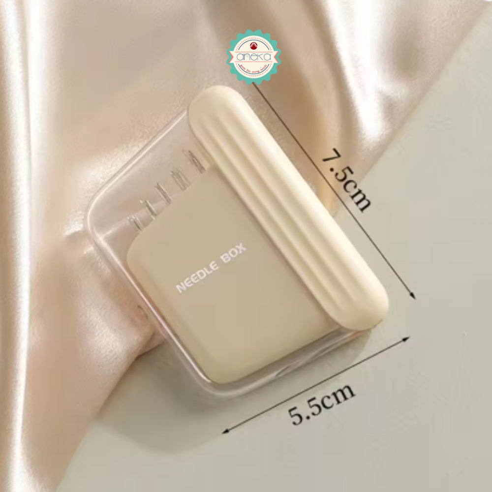 KATALOG - Kotak Jarum Jahit Magnet / Magnetic Sewing Needle Box With 10 Needles Multi-size Needles / Embroidery Sewing Accessories