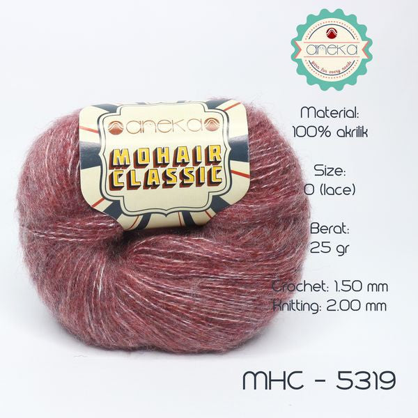 KATALOG - Benang Rajut Katun Mohair Classic / Mohair Polos / Benang Angora PART 2