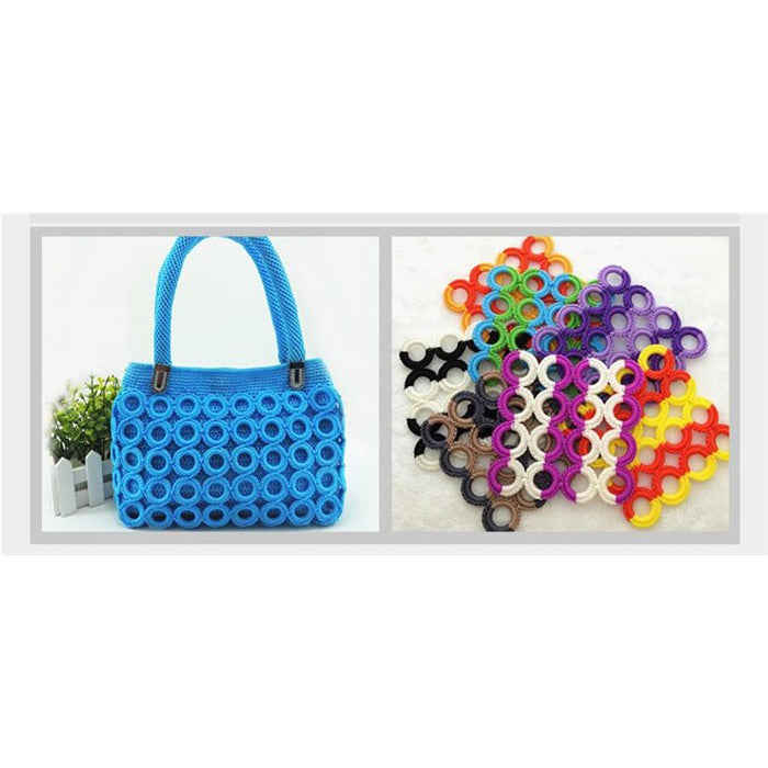 ANK - Plastic Net DIY / Plastic Ring 20mm PCS Crochet Knit Bag
