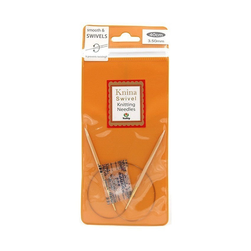 TULIP - CIRCULAR Breien (Alat Rajut) Knitting Needles TULIP Knina 100cm, 80cm, 60cm, 40cm (3.00mm-6.00mm)