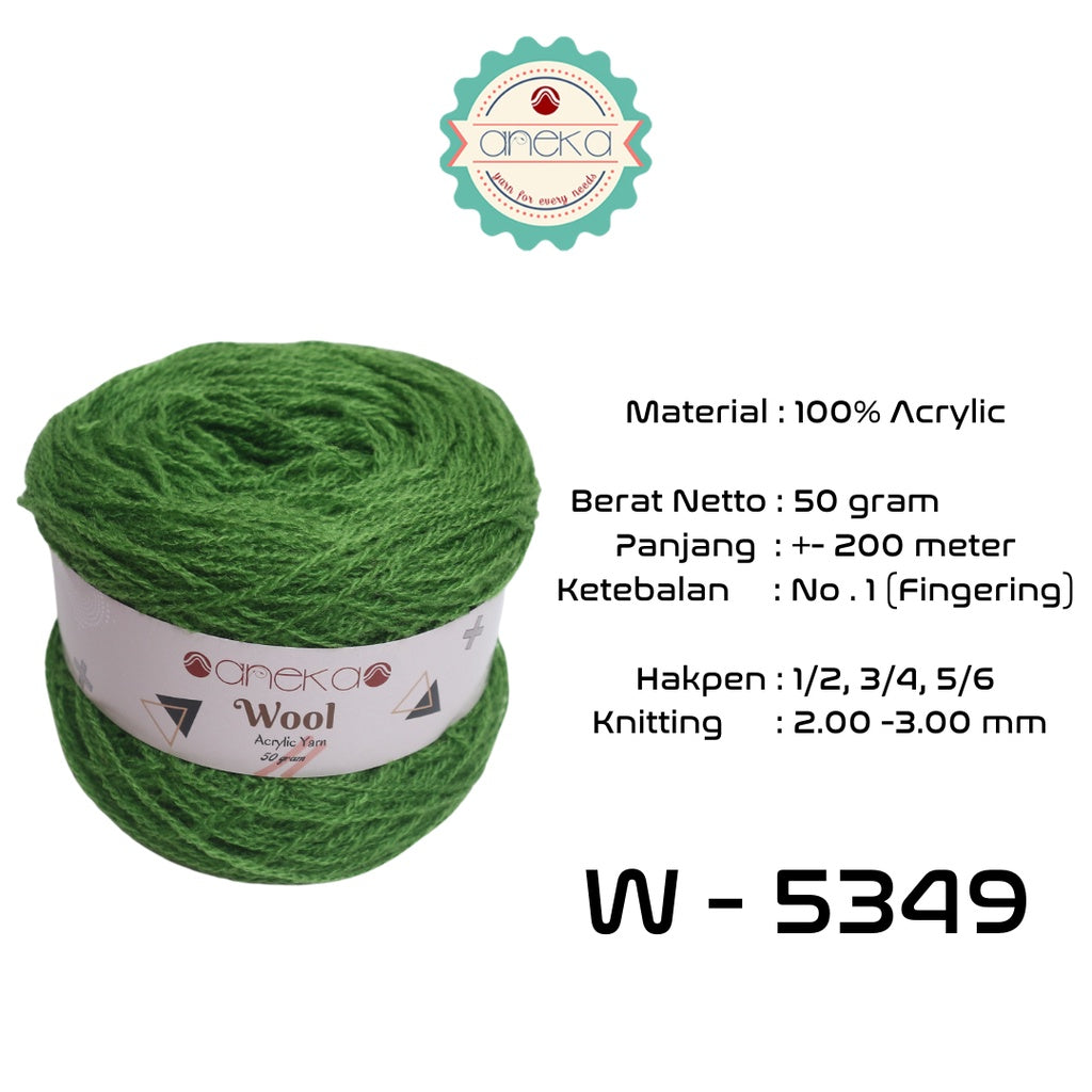 KATALOG - Benang Rajut Wool / Wol / Siet Yarn 30 dan 50 gram - PART 2