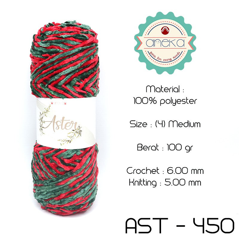 KATALOG - Benang Rajut Bludru ASTER MIX SEMBUR / Velvet Knitting Yarn PART 2