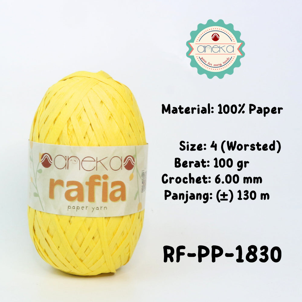 KATALOG - Benang Rajut Rafia / Raffia Paper Yarn