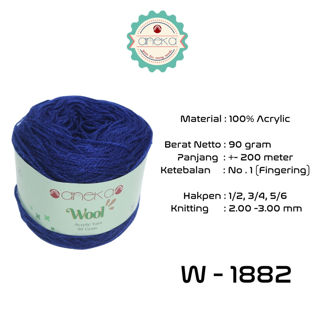 KATALOG - Benang Rajut Wool / Wol / Siet Yarn 90 gram - PART 3