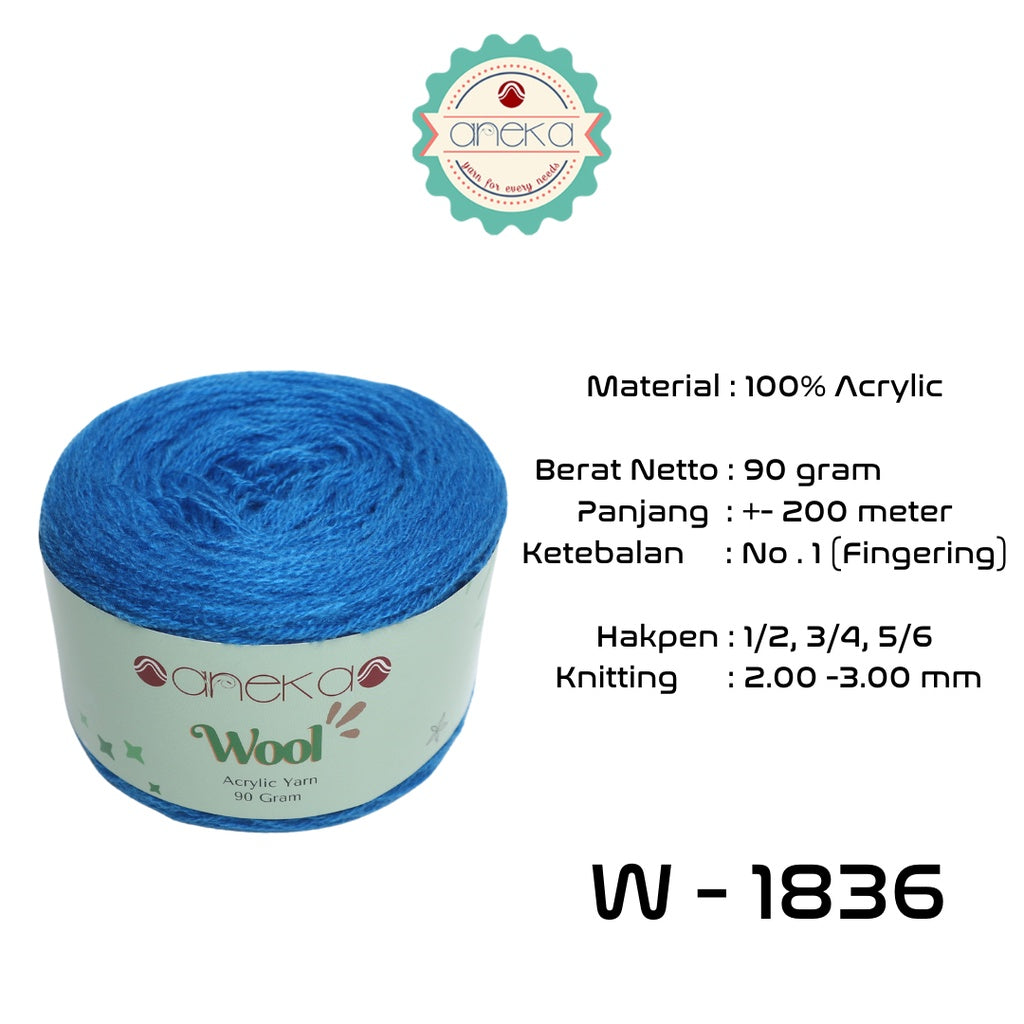 KATALOG - Benang Rajut Wool / Wol / Siet Yarn 90 gram - PART 3