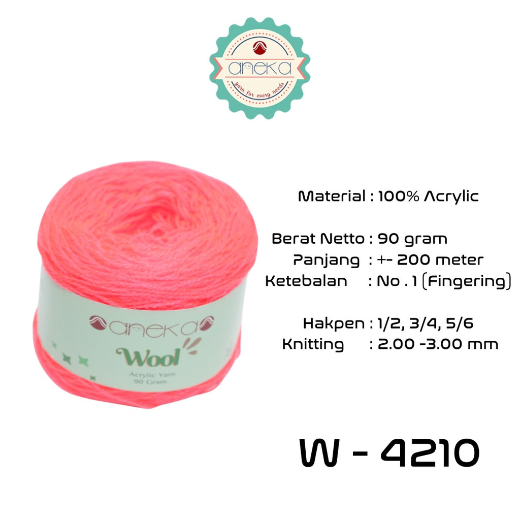 KATALOG - Benang Rajut Wool / Wol / Siet Yarn 90 gram - PART 3